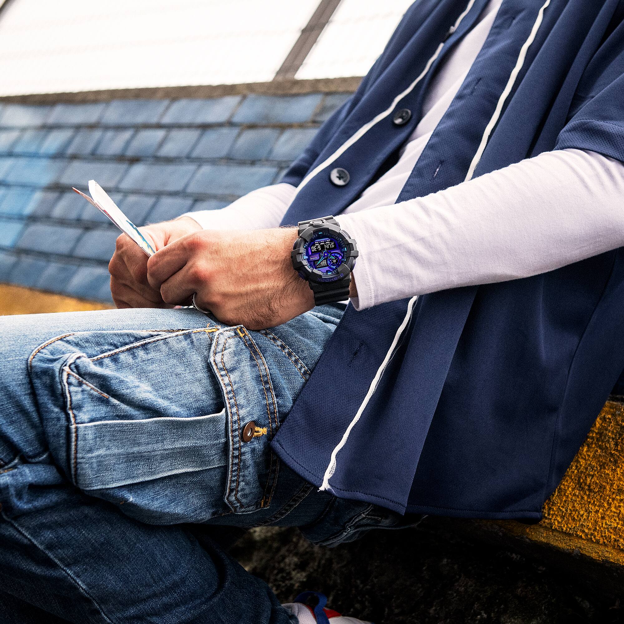 CASIO G-SHOCK GA-700VB-1ADR MODEL WATCHES