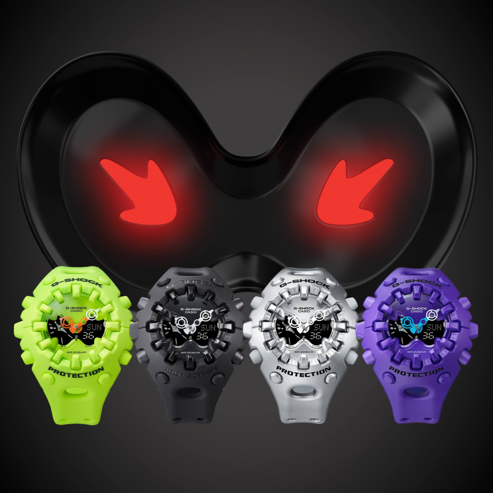 Casio G-SHOCK GA-V01-9A Men’s Analog-Digital Yellow Watch, 10-Year Battery, 200M Water Resistant