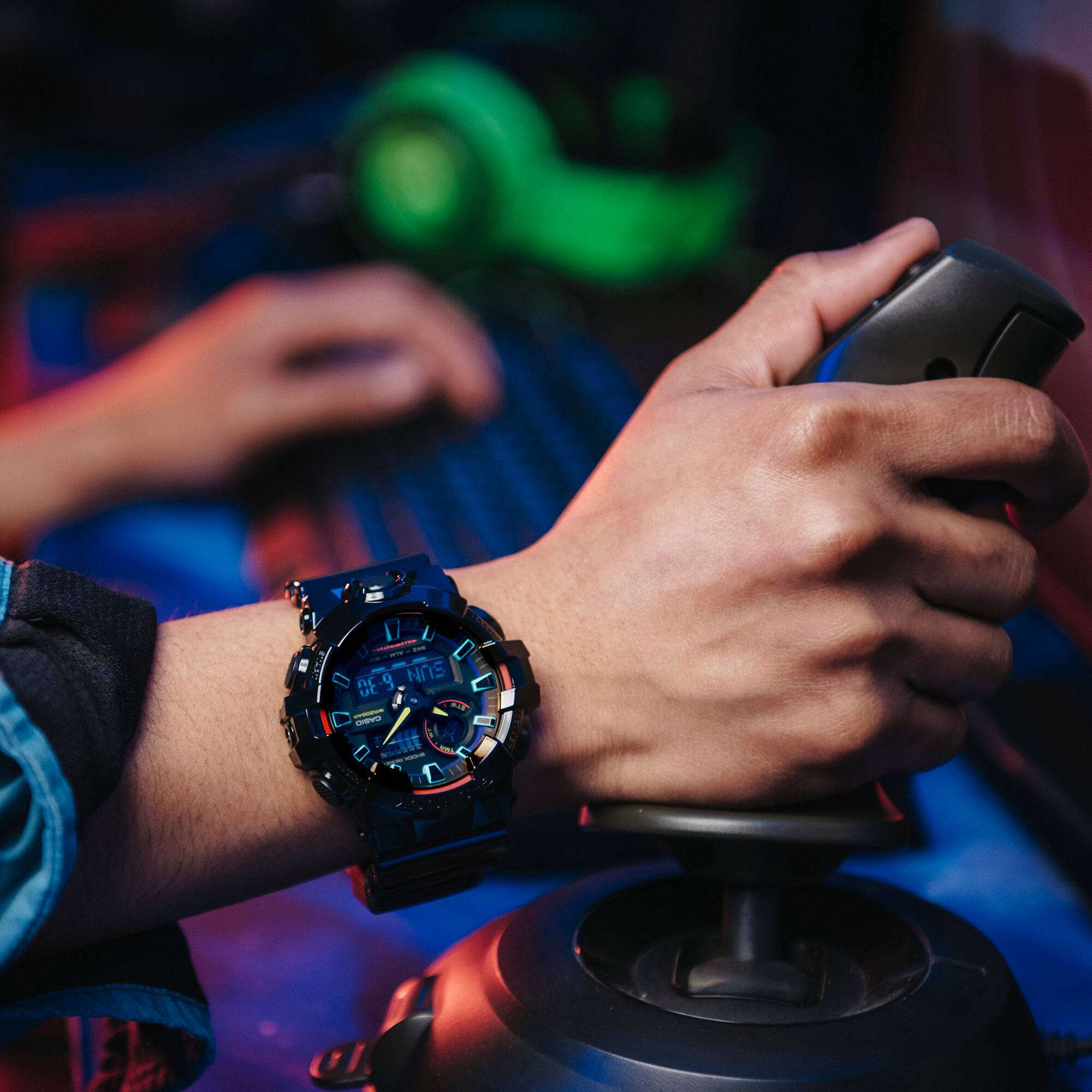 CASIO G-SHOCK GA-700RGB-1ADR MODEL WATCHES