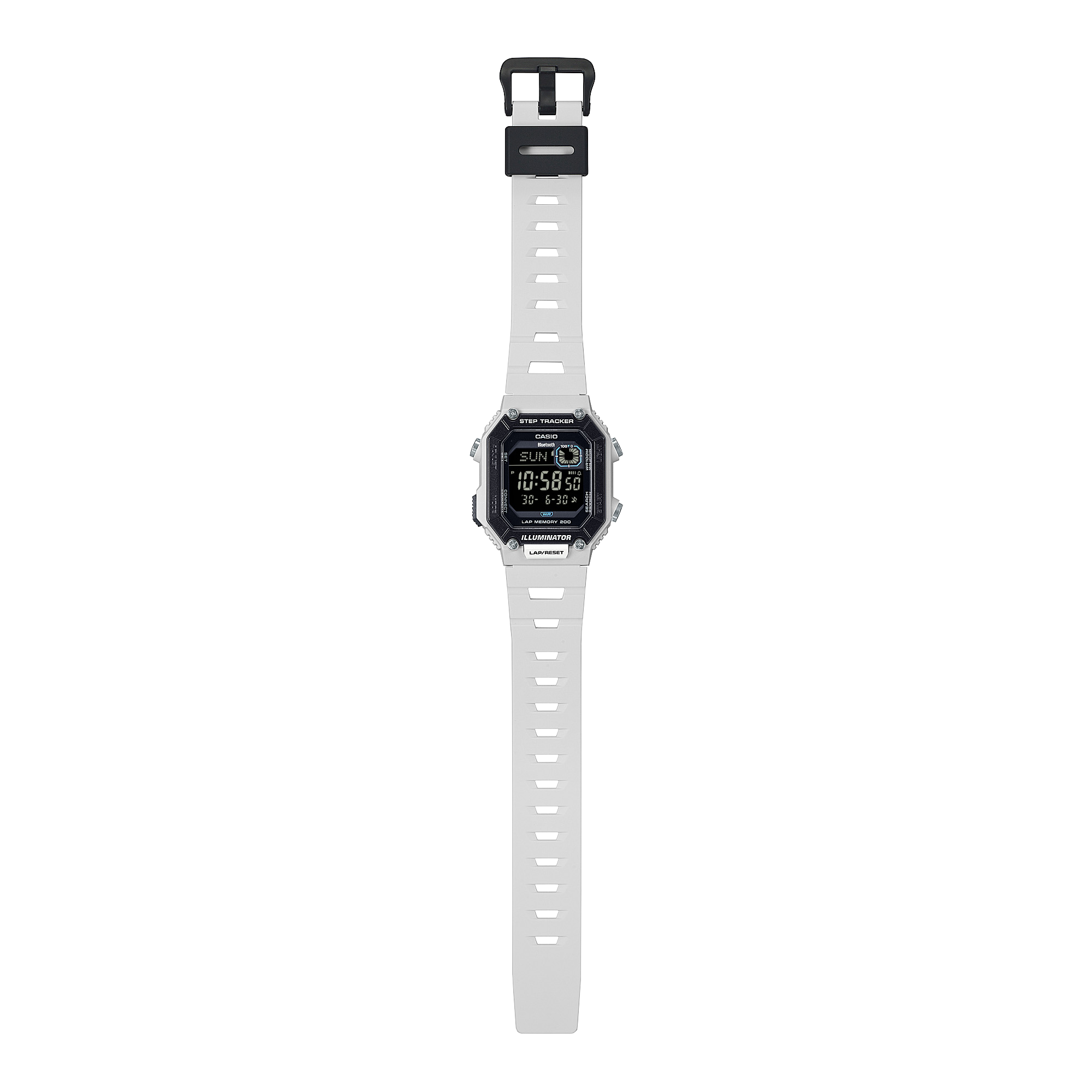 CASIO WS-B1000 Series Digital Bluetooth Watch – Smartphone Pairing, Step Tracker, Stopwatch, 100M Water Resistant, Sports & Fitness Smartwatch