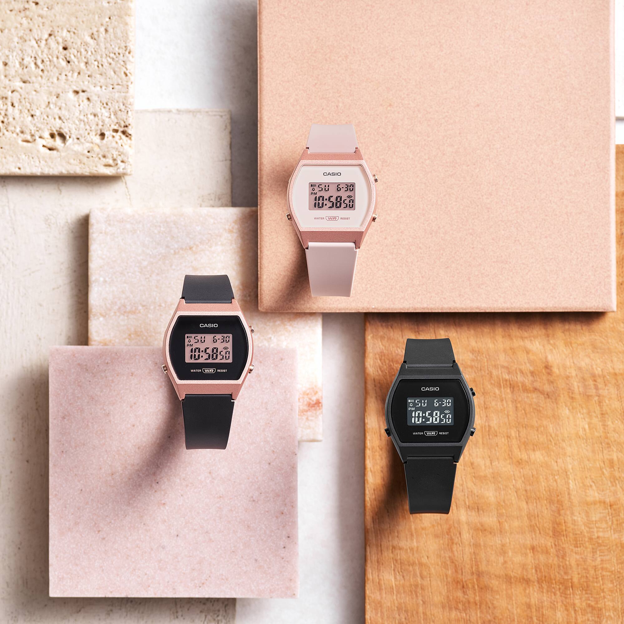CASIO LW-204 SERIES WOMEN'S DIGITAL WATCHES