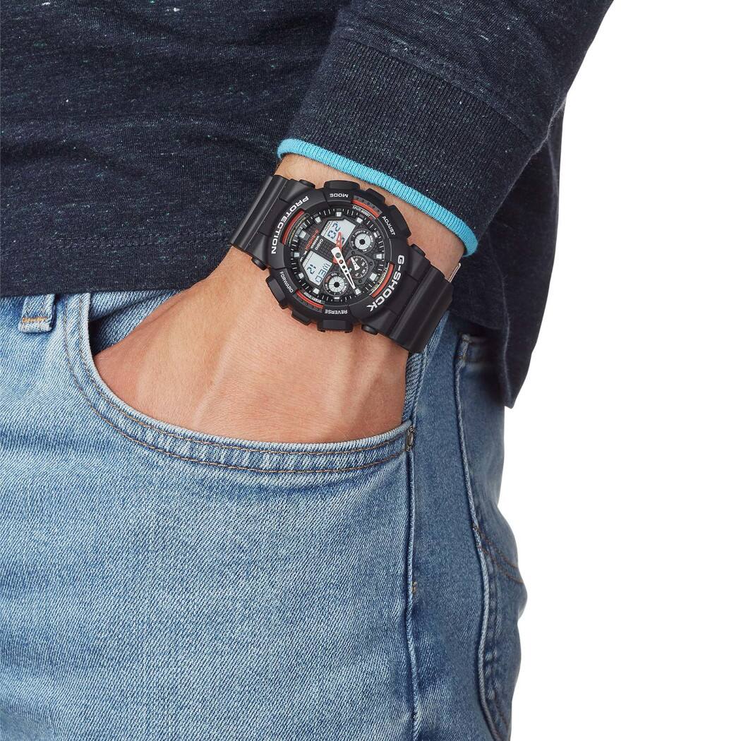 CASIO G-SHOCK GA-100-1A4NDR MODEL WATCHES