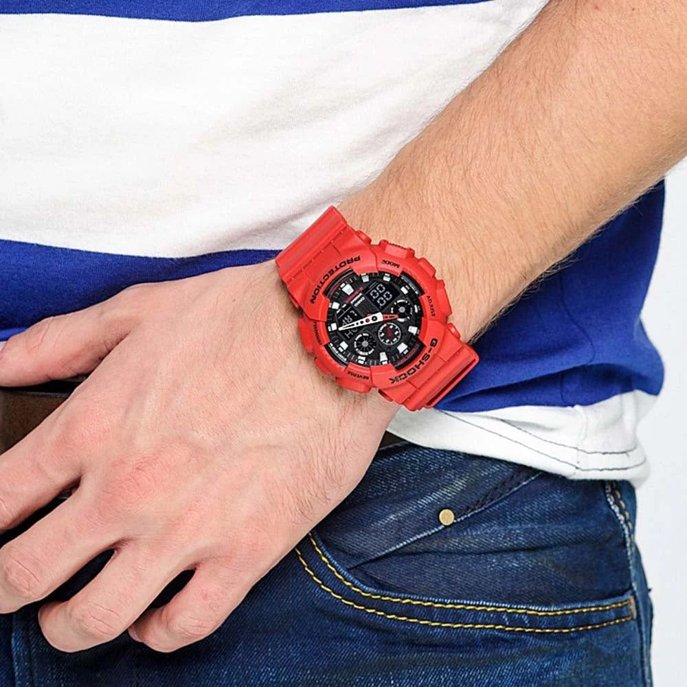 CASIO G-SHOCK GA-100B-4ADR MODEL WATCHES