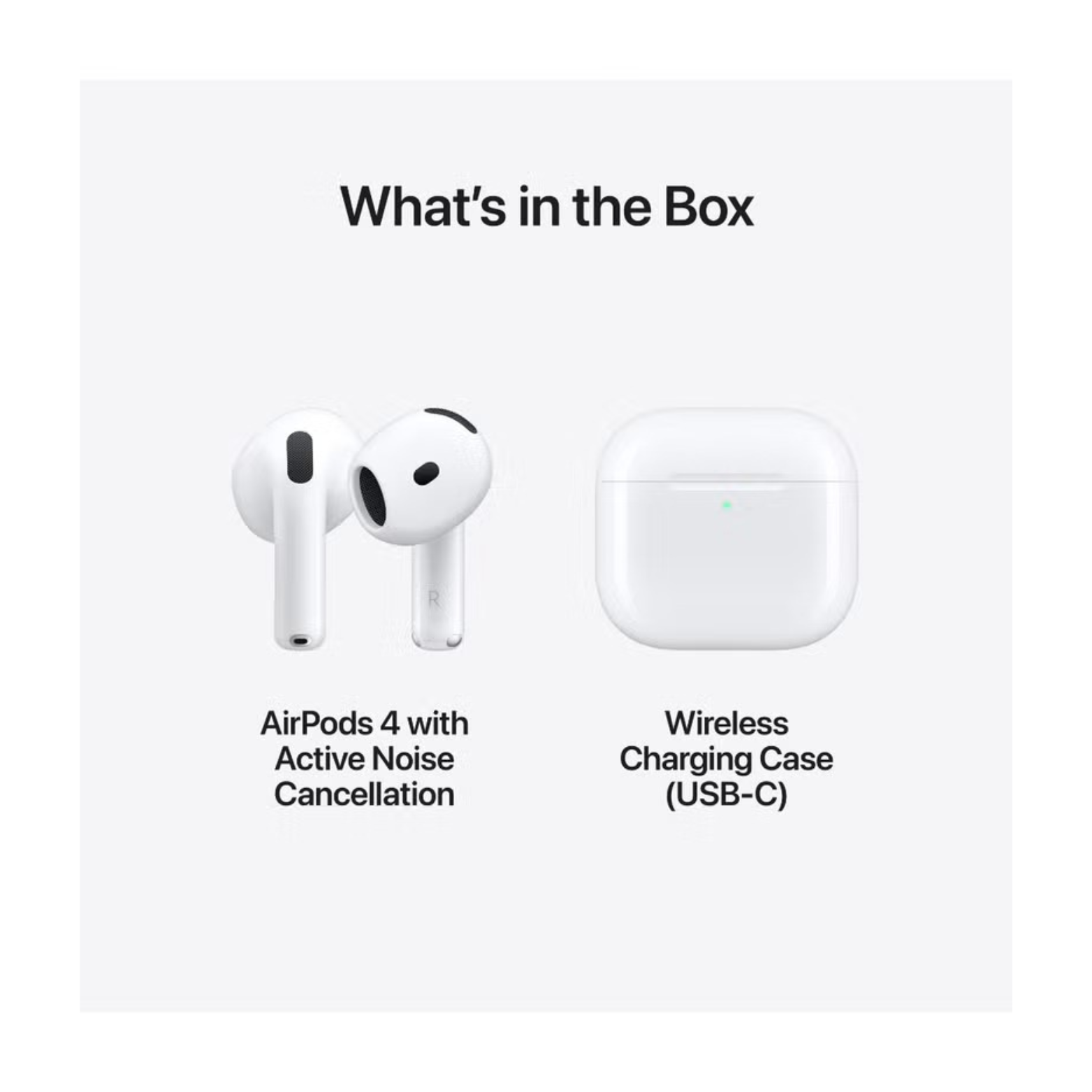 APPLE AIRPODS 4 WITH ACTIVE NOISE CANCELLATION