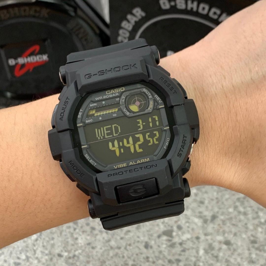 CASIO G-SHOCK GD-350-1B MODEL WATCHES