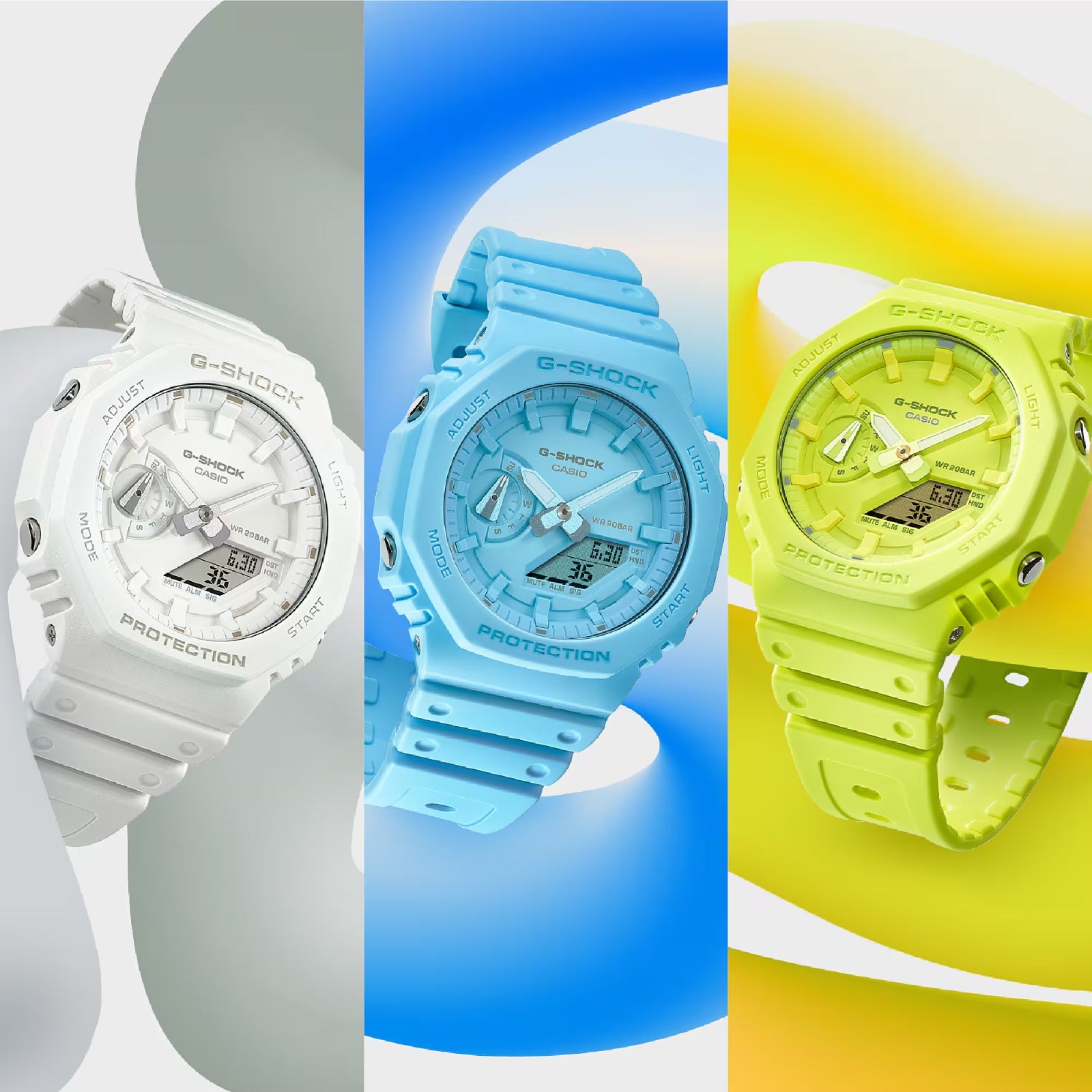 CASIO G-SHOCK GA-2100-2A2DR MODEL WATCHES