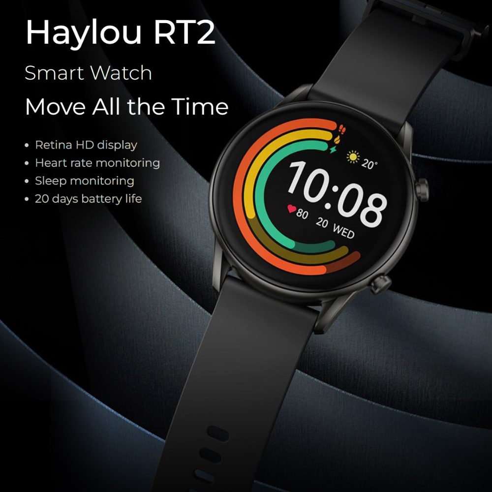 HAYLOU SOLAR RT2 GLOBAL SMART WATCHES