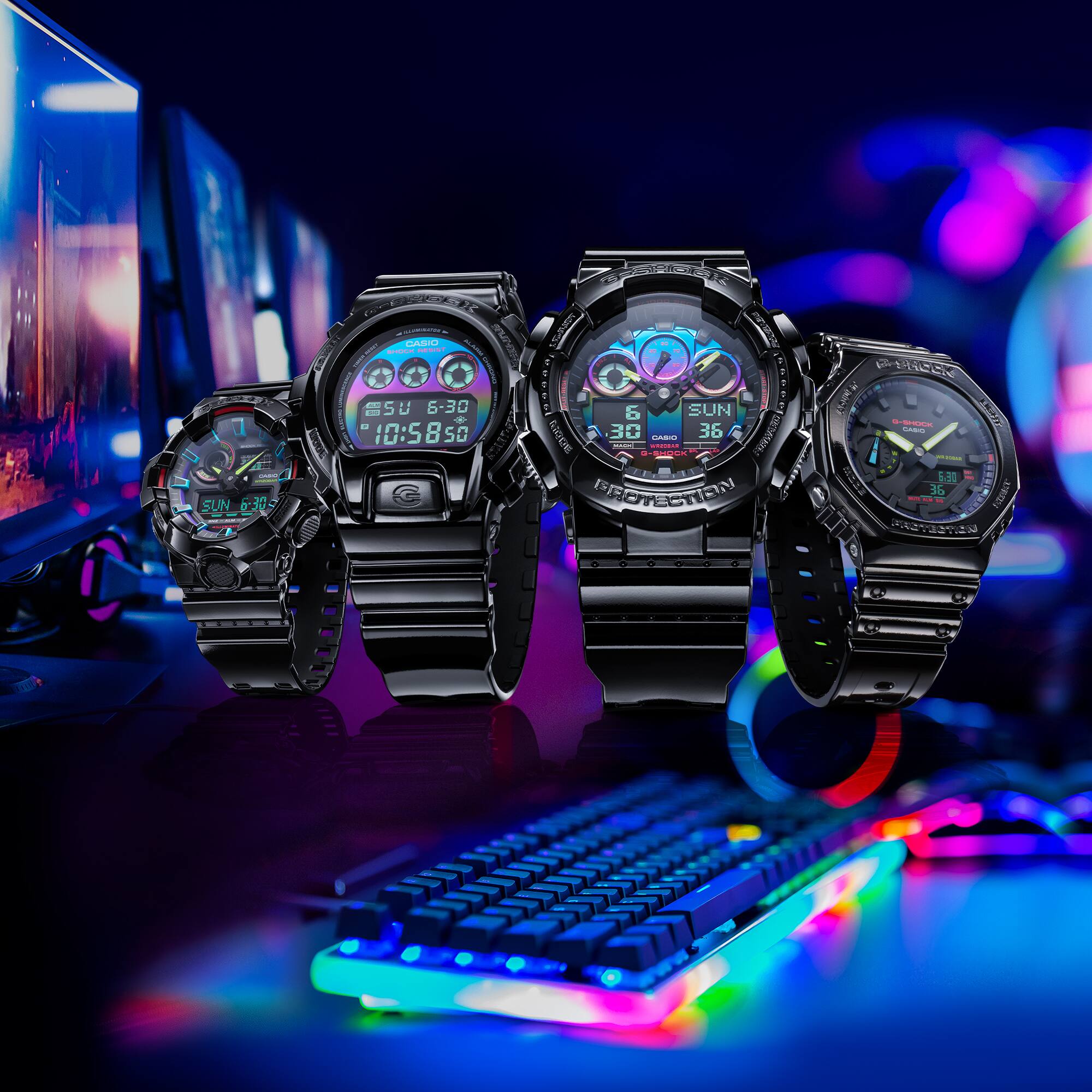 CASIO G-SHOCK DW-6900RGB-1DR MODEL WATCHES