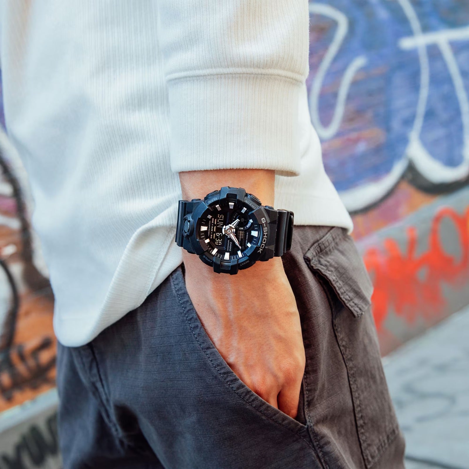 CASIO G-SHOCK GA-700-1BDR MODEL WATCHES