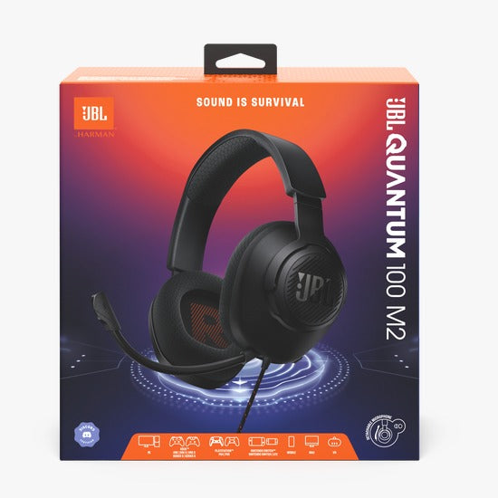 سماعة الألعاب السلكية JBL QUANTUM 100 M2 فوق الأذن