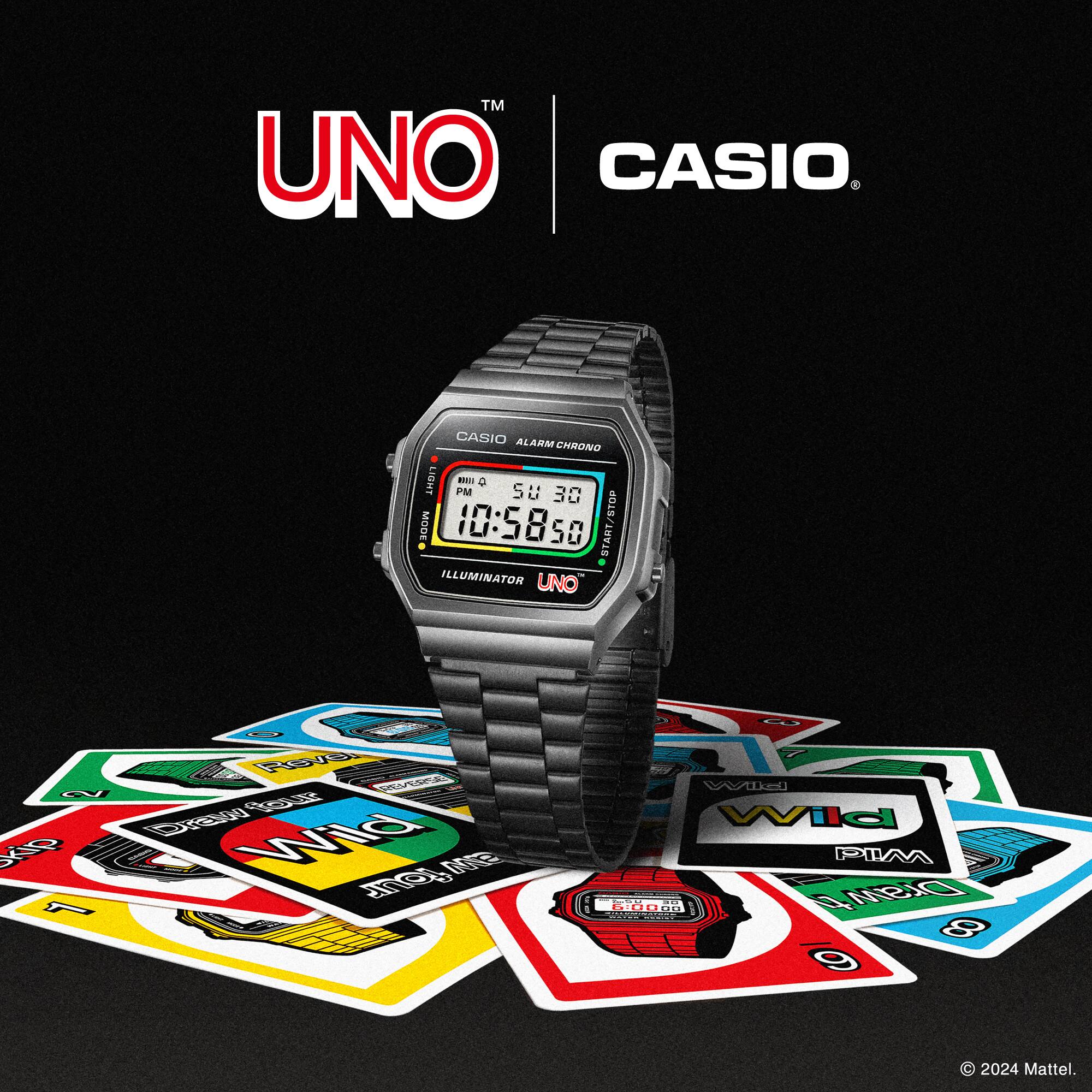 CASIO A168WEUC-1ADR VINTAGE MODEL WATCHES