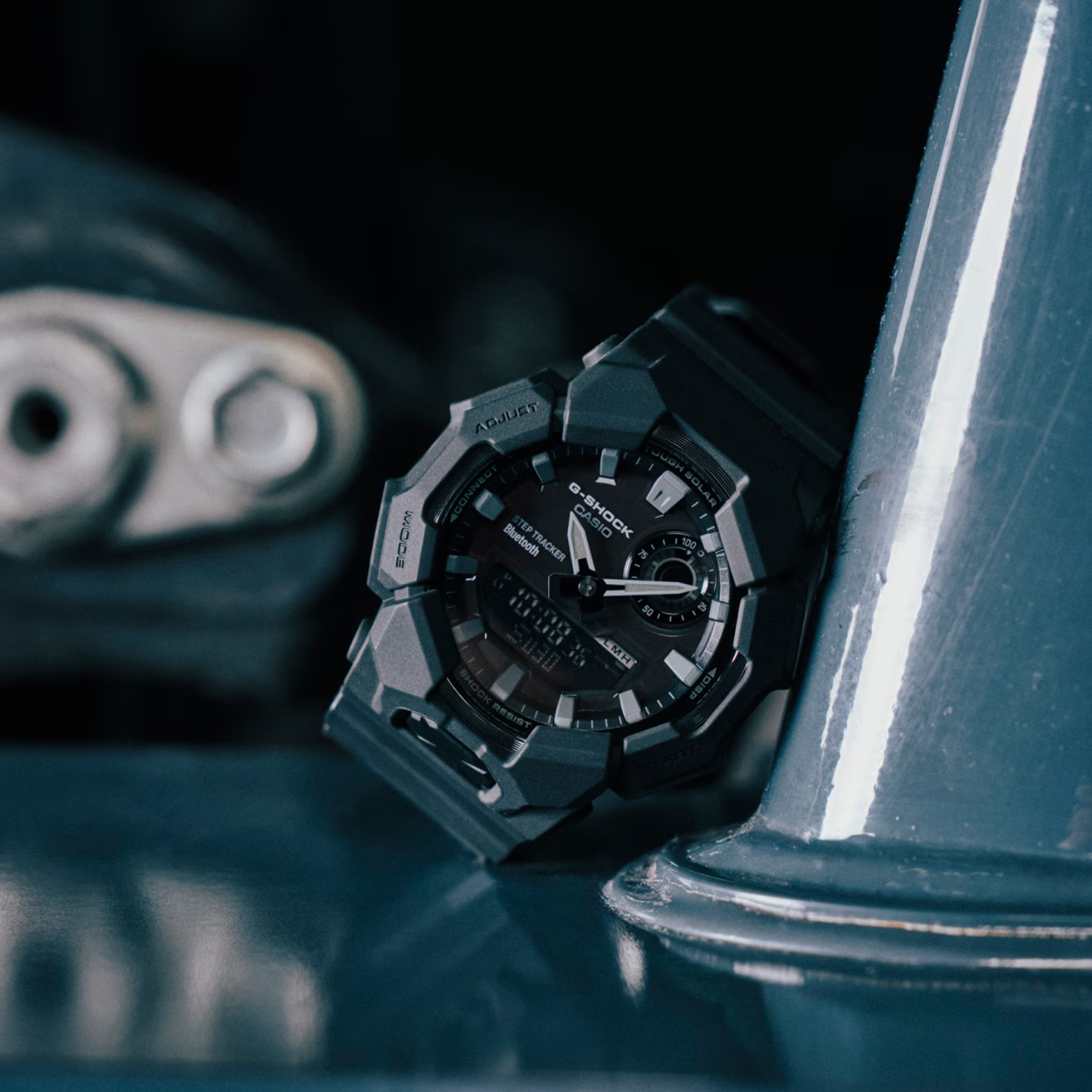 CASIO G-SHOCK GA-B010-1A1 Analog-Digital Men’s Watch, Shock Resistant, 200M Water Resistant, Black Resin Strap