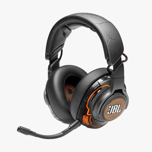 سماعة رأس احترافية للألعاب JBL QUANTUM ONE سلكية بمنفذ USB للكمبيوتر الشخصي مع رأس