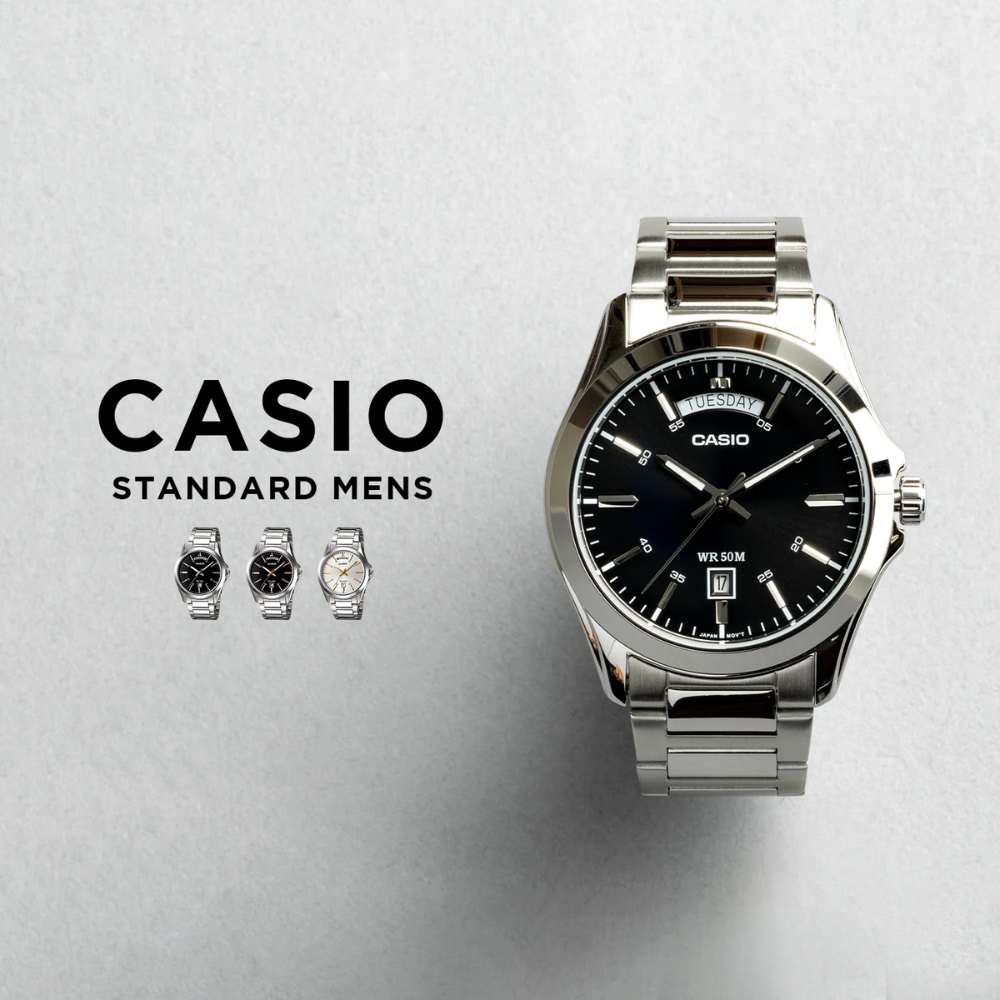 CASIO MTP-1370D SERIES STANDARD MEN'S ANALOG WATCHES