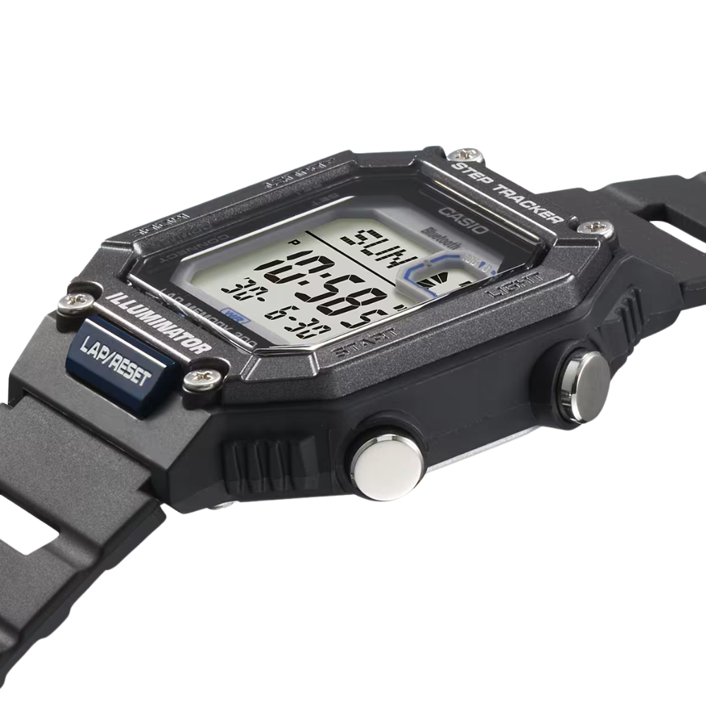 CASIO WS-B1000 Series Digital Bluetooth Watch – Smartphone Pairing, Step Tracker, Stopwatch, 100M Water Resistant, Sports & Fitness Smartwatch