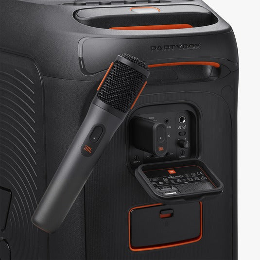 مجموعة ميكروفون لاسلكي JBL PARTYBOX مكونة من قطعتين