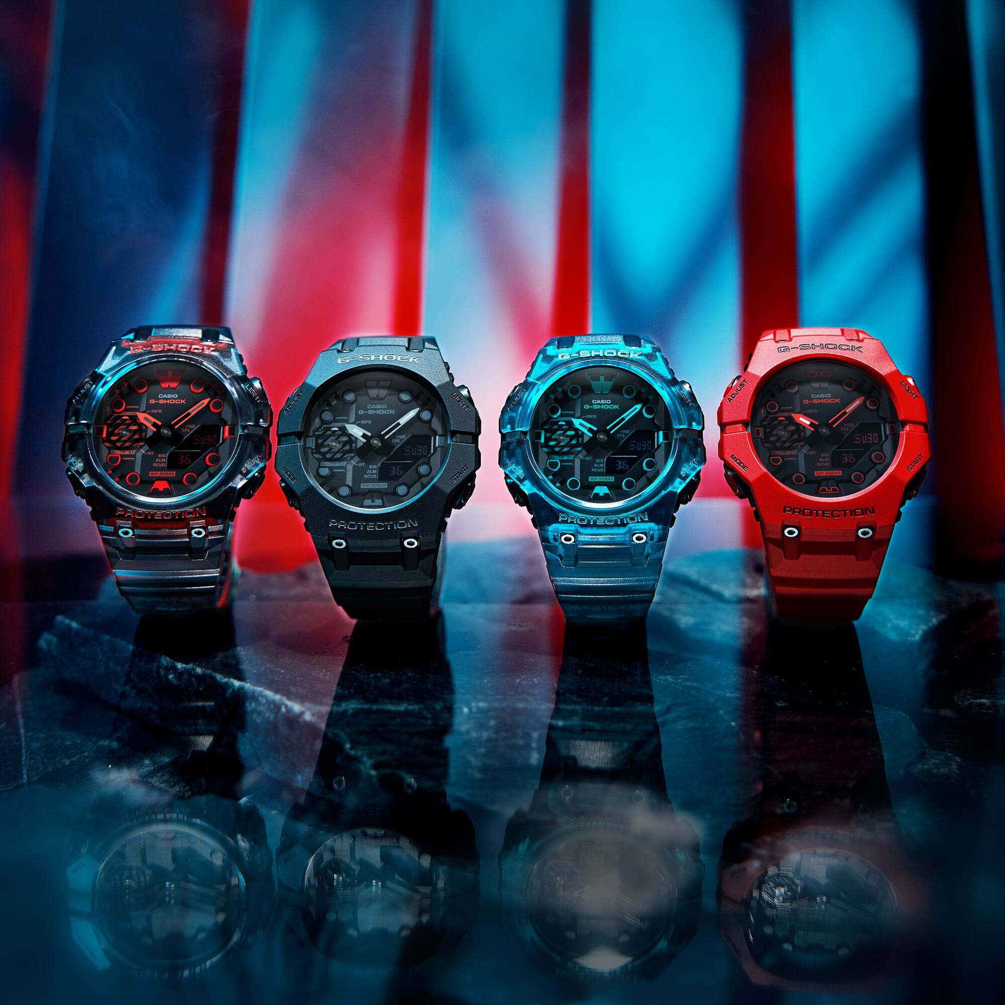 CASIO G-SHOCK GA-B001-1ADR MODEL WATCHES