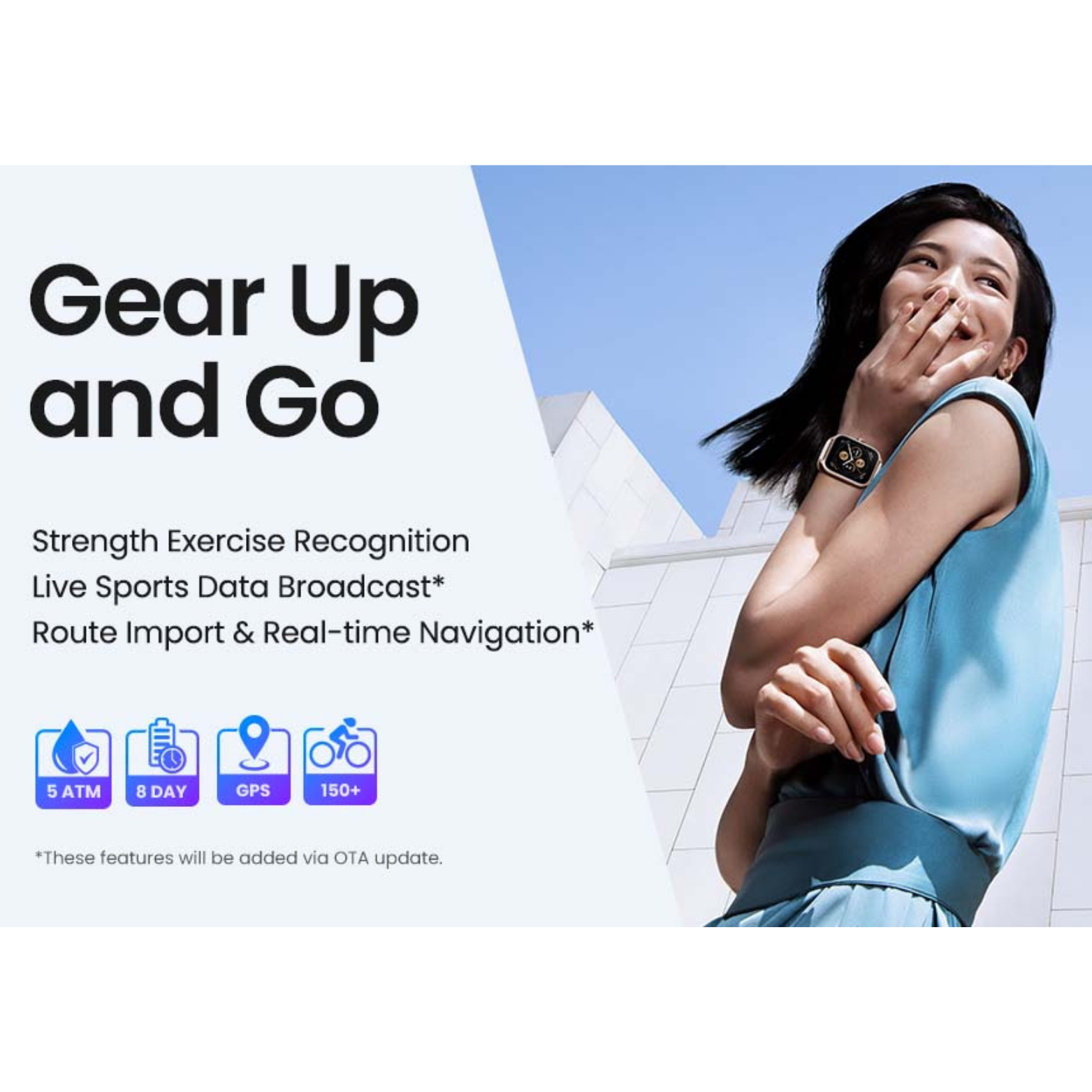 AMAZFIT GTS 4 SMART WATCH