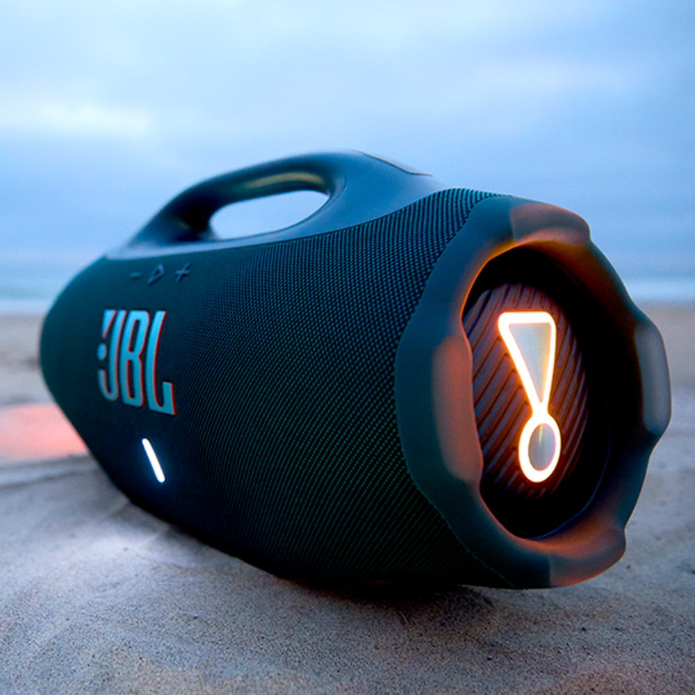 JBL Boombox 4 – Ultimate Portable Bluetooth Speaker with AI Sound Boost, Waterproof & Long Playtime