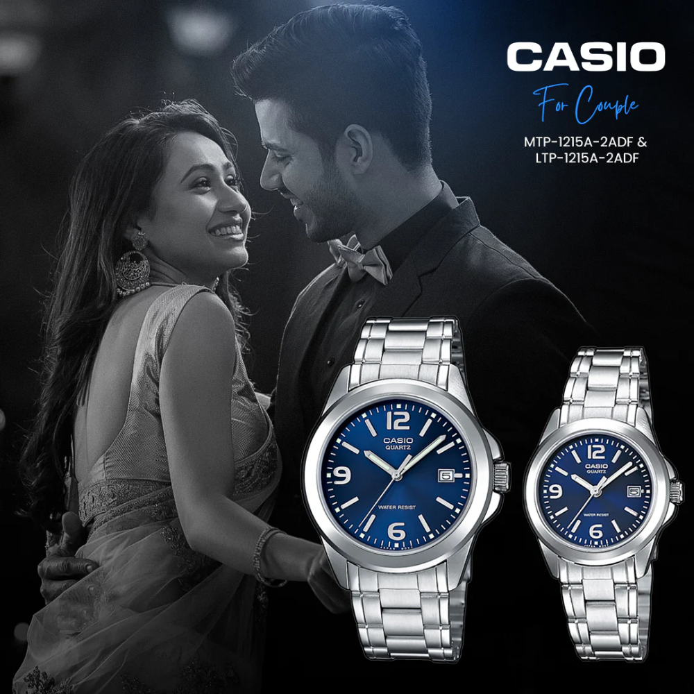 CASIO MTP-1215A SERIES STANDARD ANALOG MEN'S WATCHES
