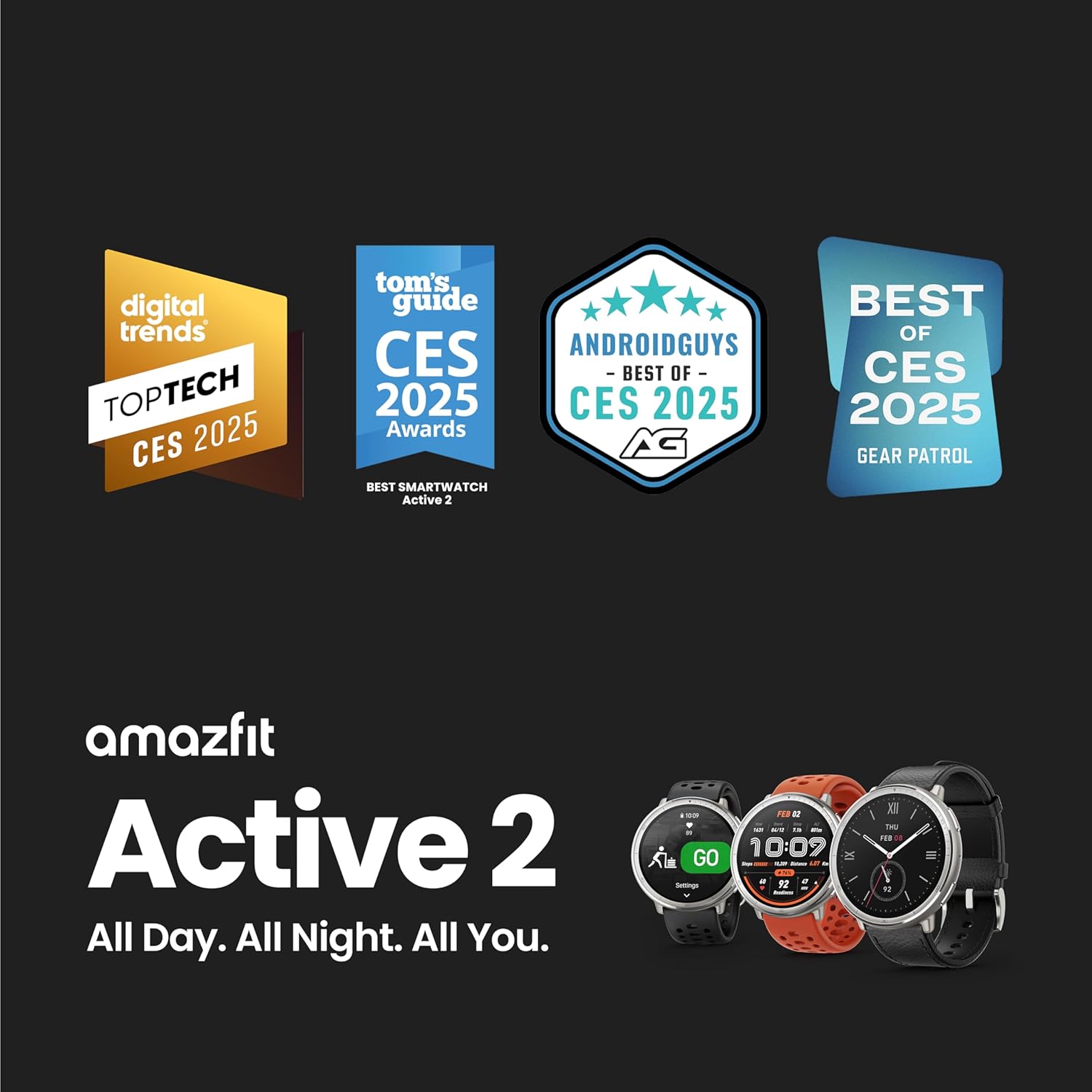 AMAZFIT ACTIVE 2 SMART WATCH