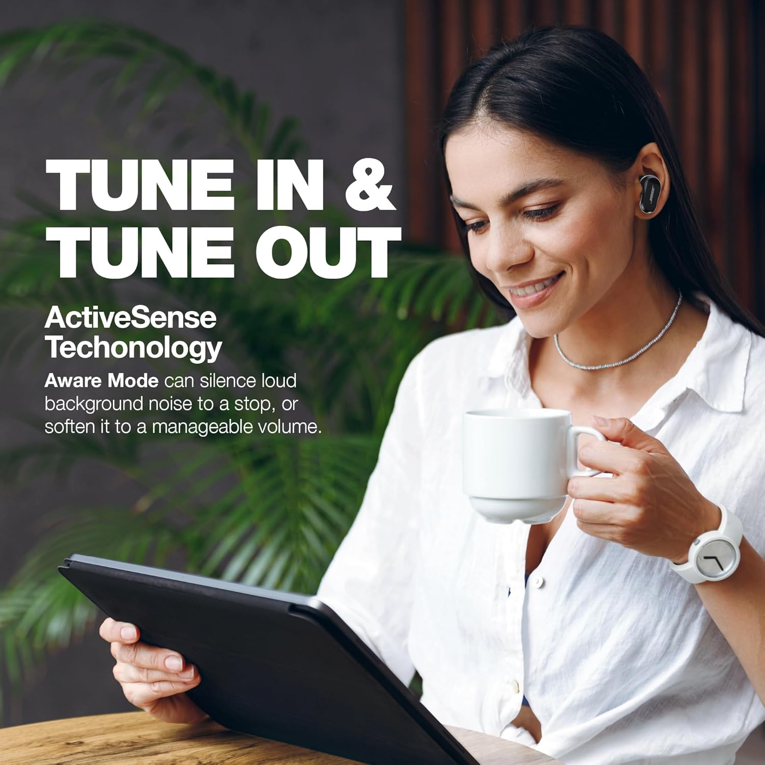 سماعات الأذن BOSE QUIETCOMFORT II المزودة بخاصية إلغاء الضوضاء