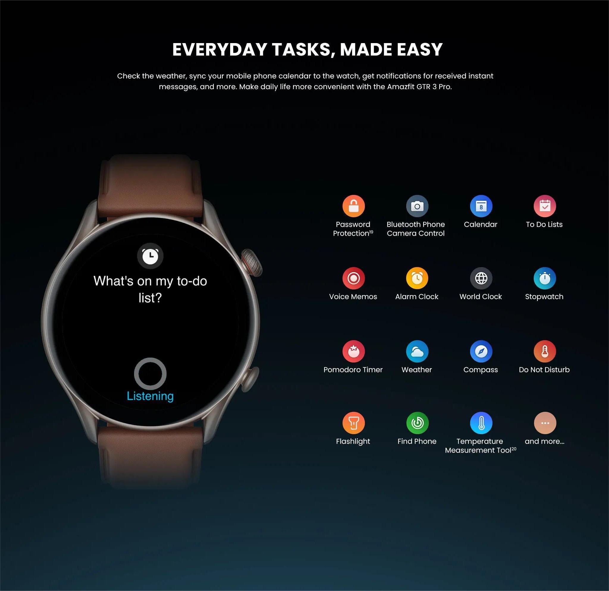 AMAZFIT GTR 3 PRO SMART WATCH
