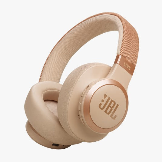 سماعات JBL LIVE 770NC اللاسلكية بتقنية إلغاء الضوضاء التكيفية