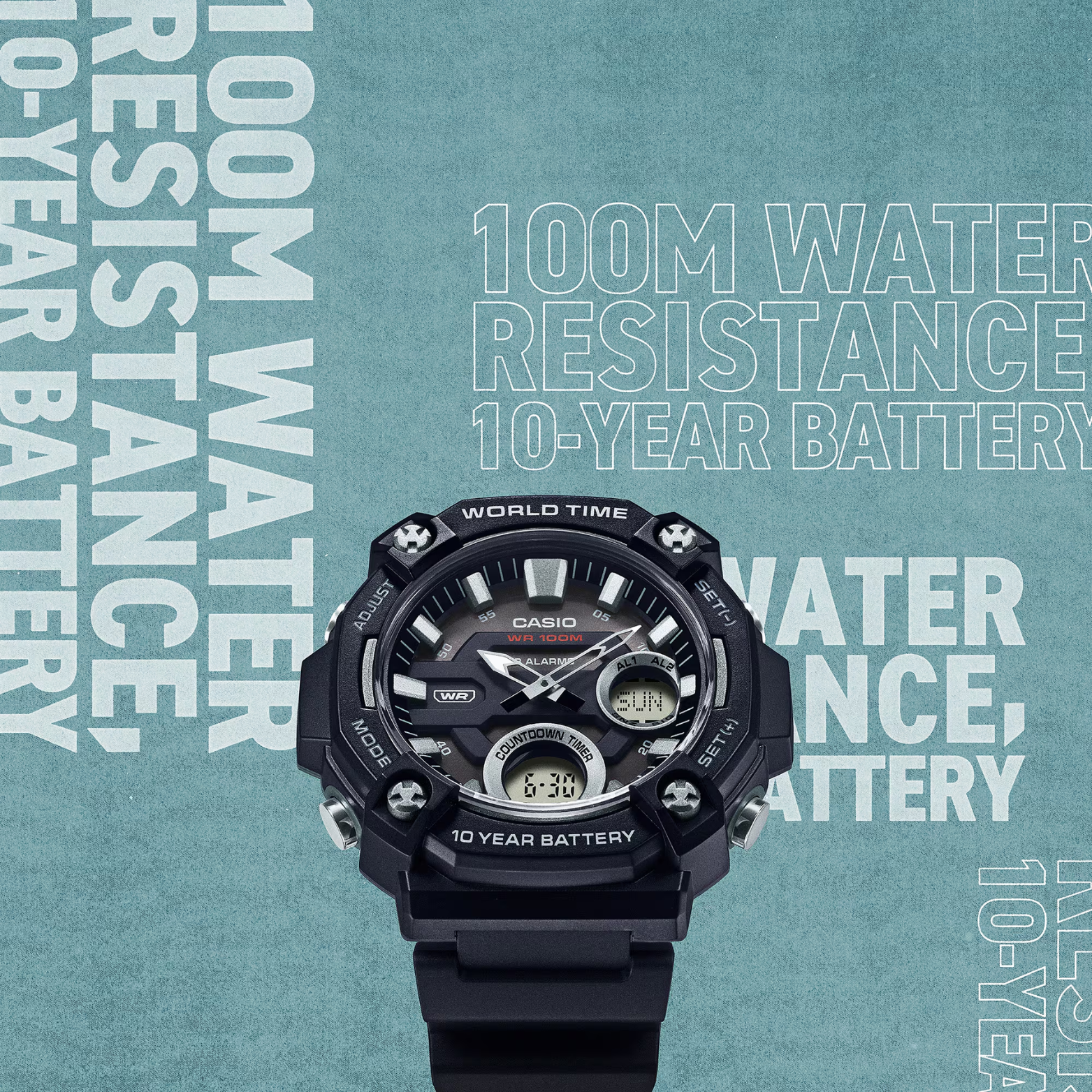 CASIO AEQ-120W-1BVDF MODEL STANDARD WATCHES