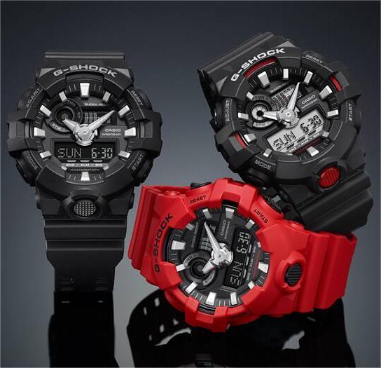 CASIO G-SHOCK GA-700-1BDR MODEL WATCHES
